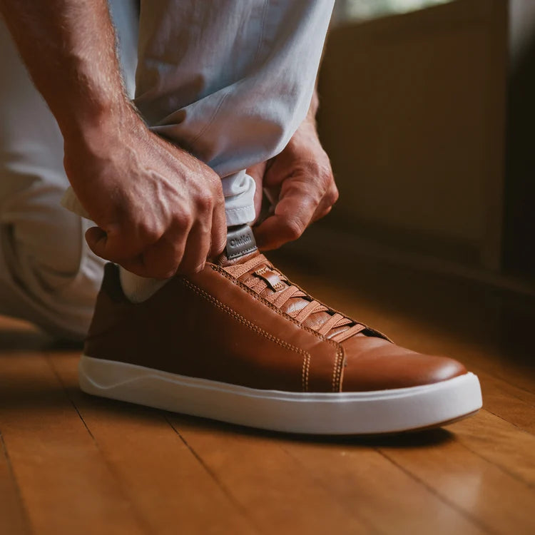 Men’s Slip-On Leather Sneakers